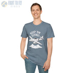 Me 262 “Keep ’Em Flying!” - T-Shirt - Pilot gifts - WWII warbird t-shirt