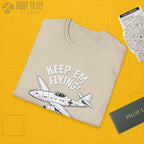Me 262 “Keep ’Em Flying!” - T-Shirt - Pilot gifts - WWII warbird t-shirt