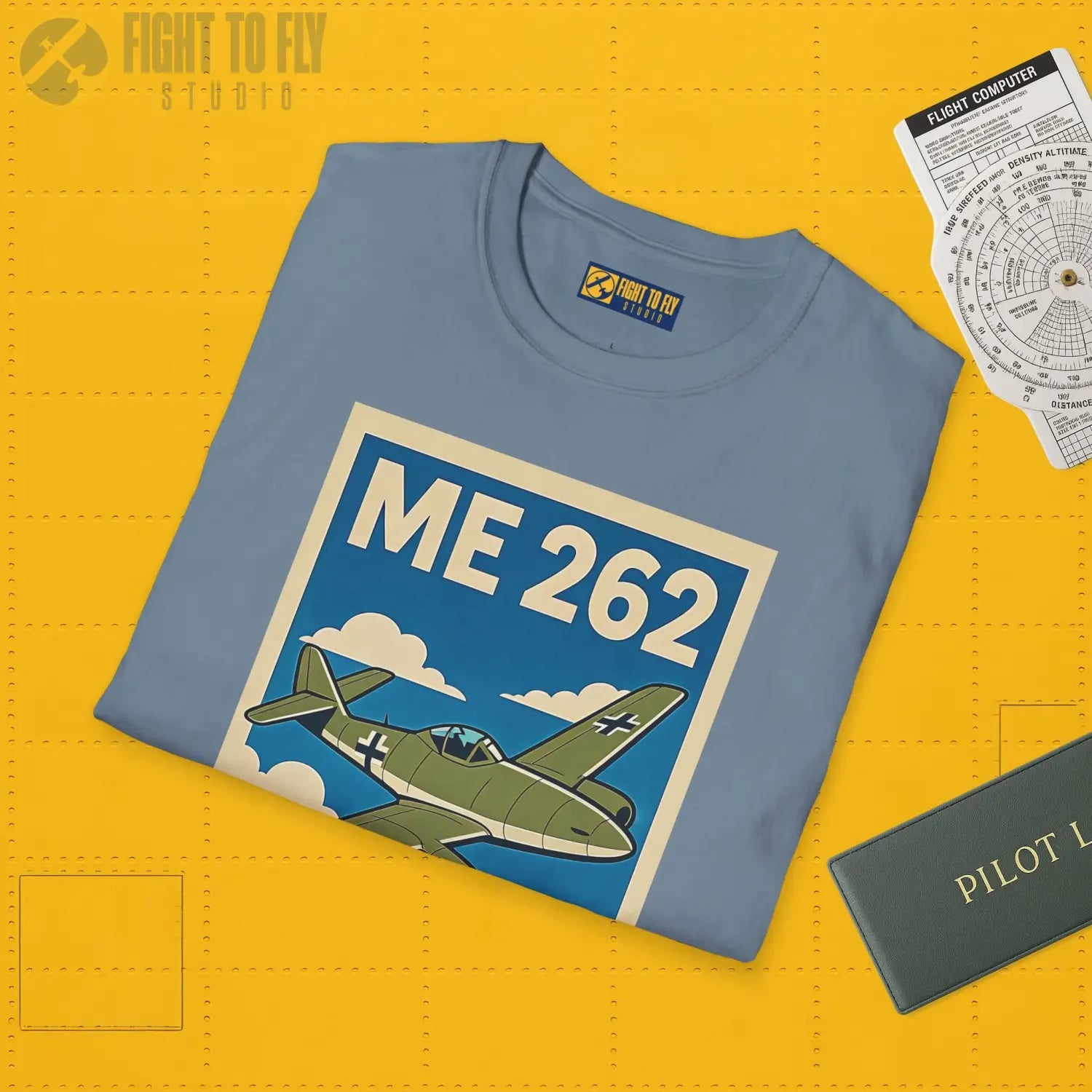 Me 262 Premium Full Graphic T-Shirt - Pilot gifts - WWII warbird t-shirt