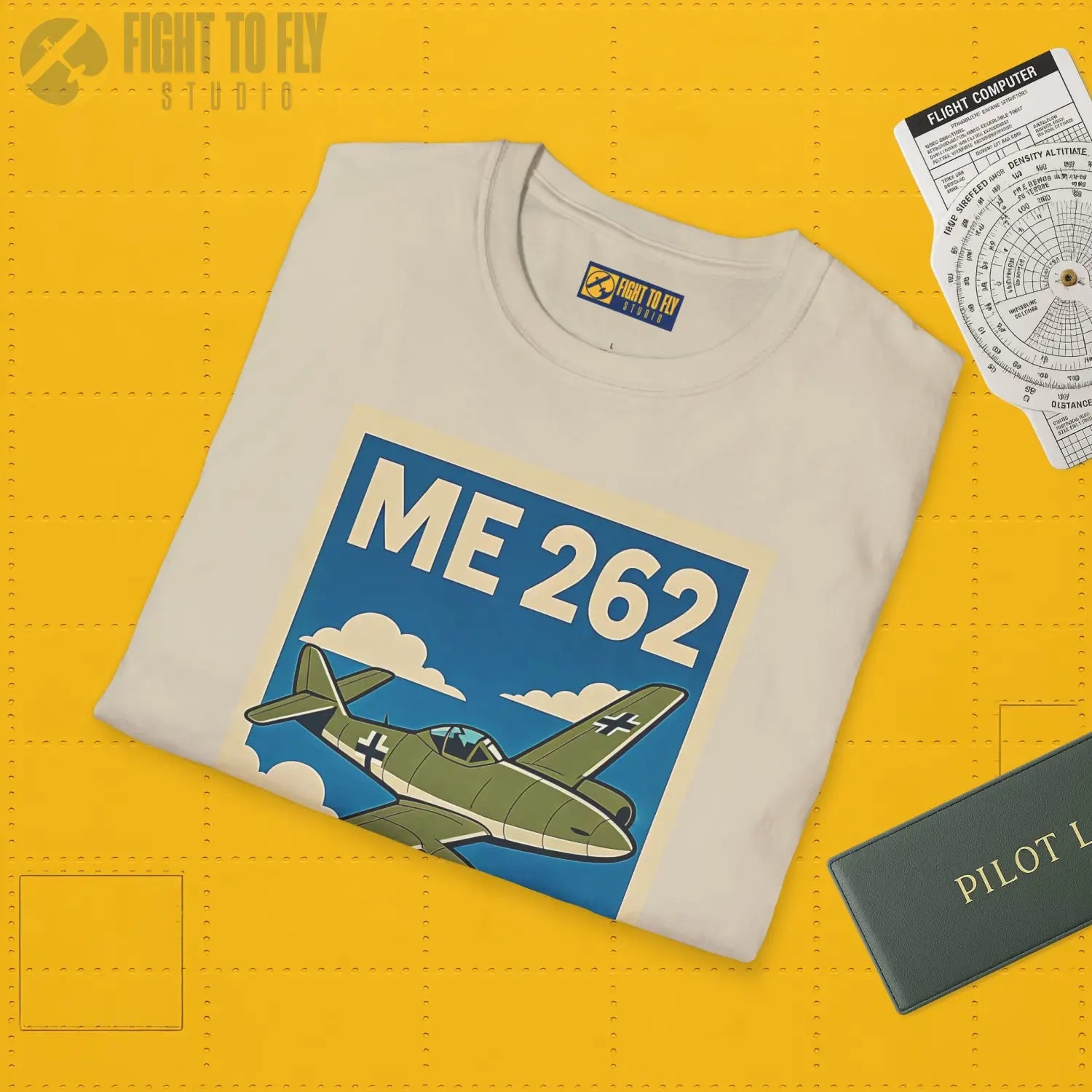 Me 262 Premium Full Graphic T-Shirt - Pilot gifts - WWII warbird t-shirt