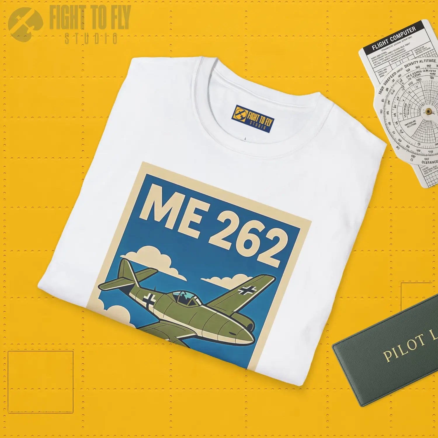 Me 262 Premium Full Graphic T-Shirt - Pilot gifts - WWII warbird t-shirt
