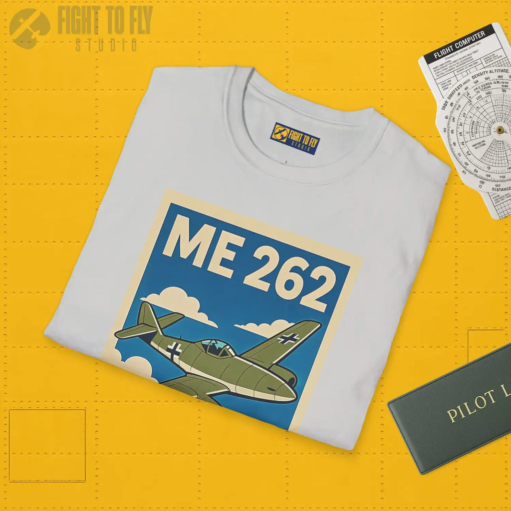 Me 262 Premium Full Graphic T-Shirt - Pilot gifts - WWII warbird t-shirt