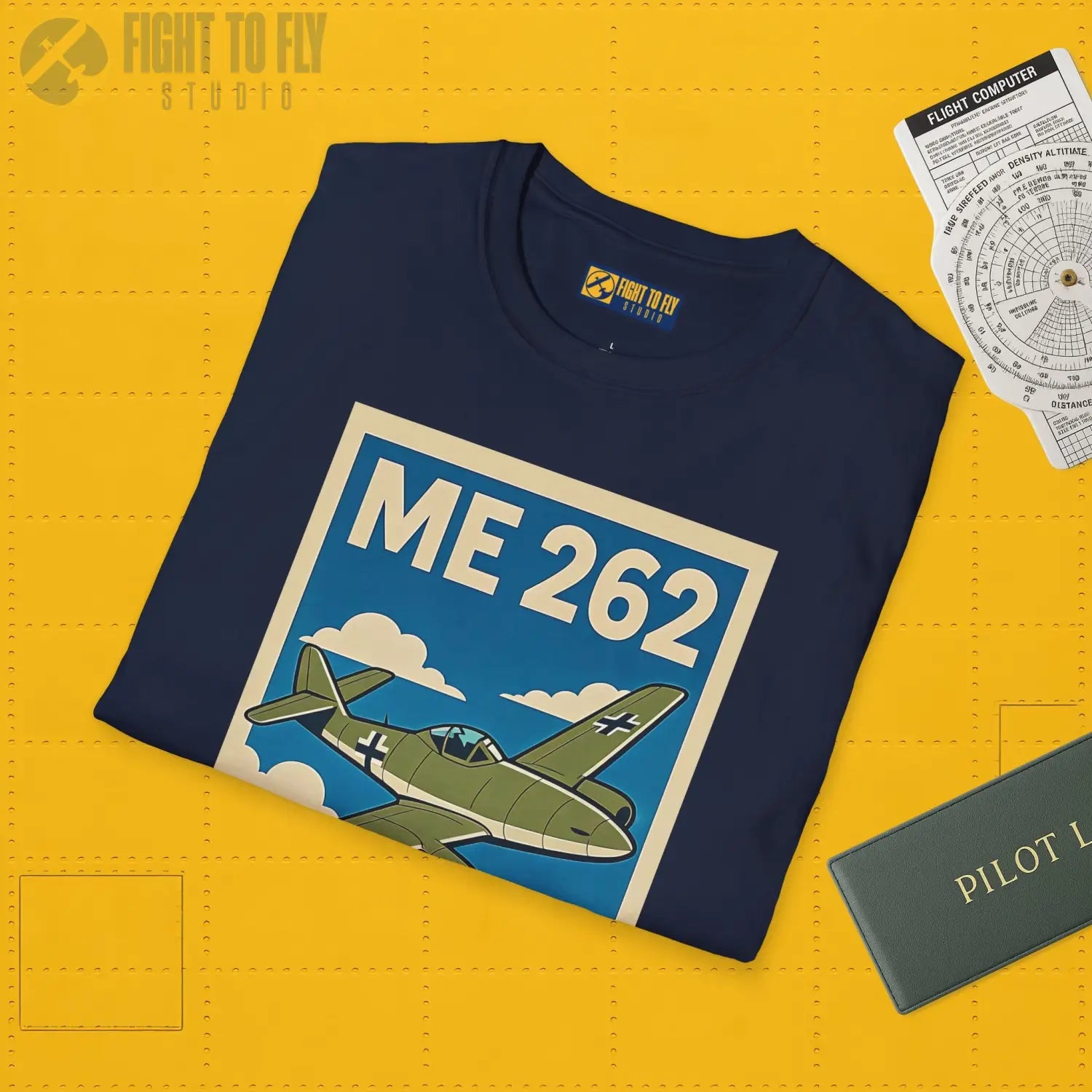 Me 262 Premium Full Graphic T-Shirt - Pilot gifts - WWII warbird t-shirt