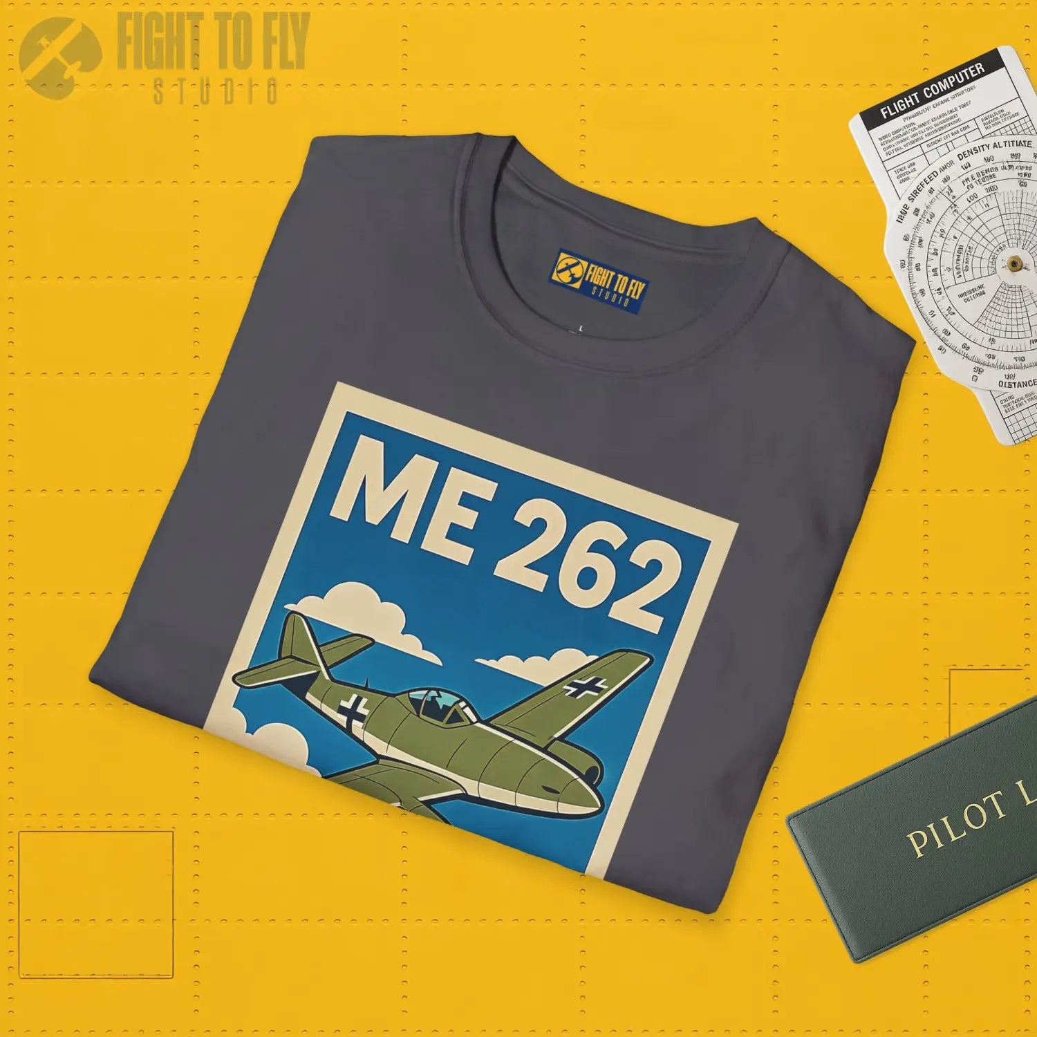 Me 262 Premium Full Graphic T-Shirt - Pilot gifts - WWII warbird t-shirt