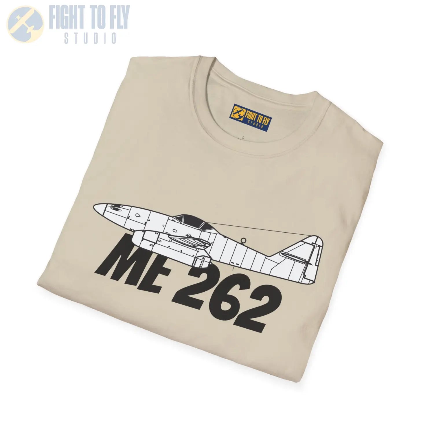 Me 262 Side Profile T-Shirt - Pilot gifts - WWII warbird t-shirt