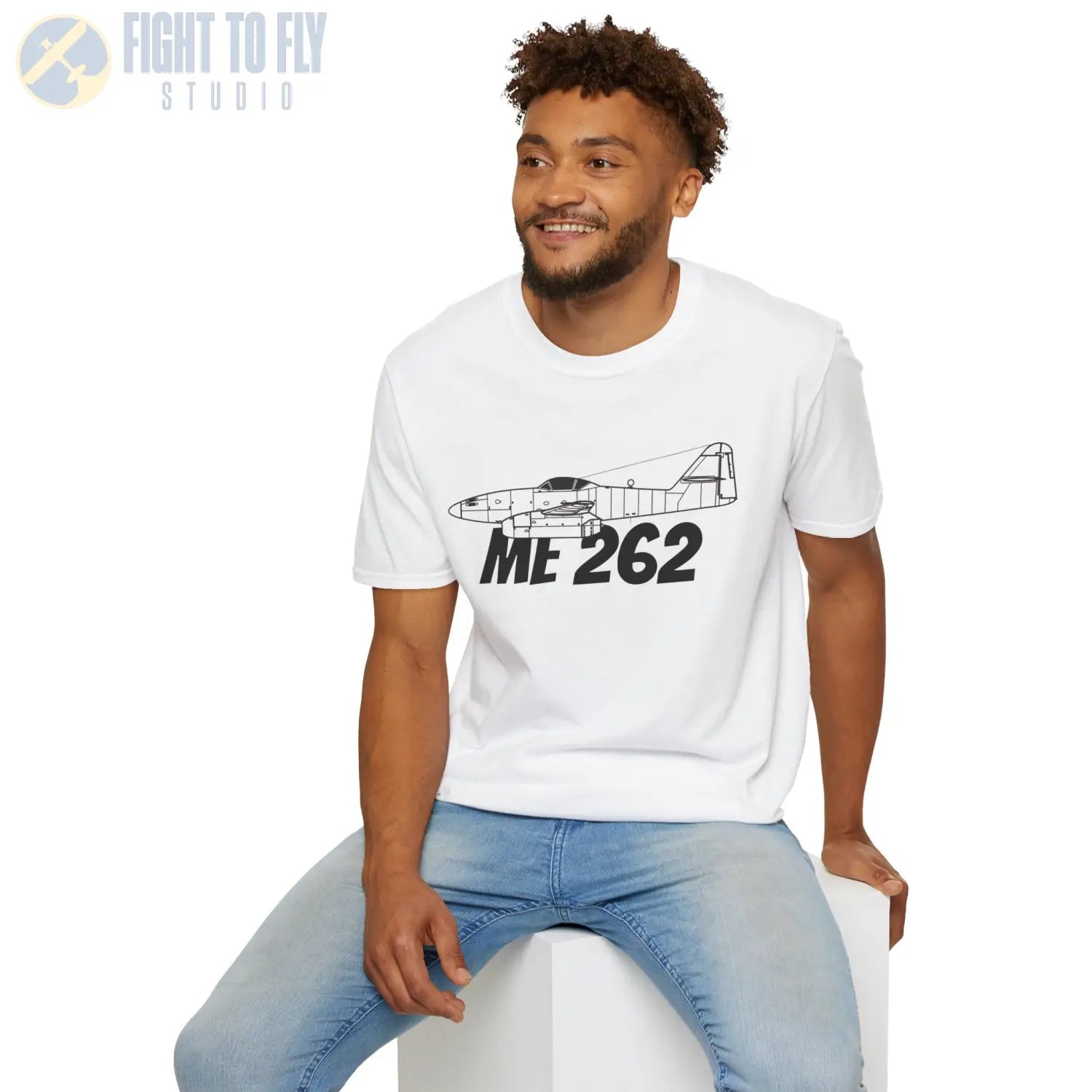 Me 262 Side Profile T-Shirt - Pilot gifts - WWII warbird t-shirt