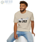 Me 262 Side Profile T-Shirt - Pilot gifts - WWII warbird t-shirt