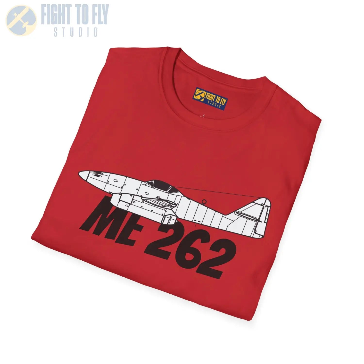 Me 262 Side Profile T-Shirt - Pilot gifts - WWII warbird t-shirt