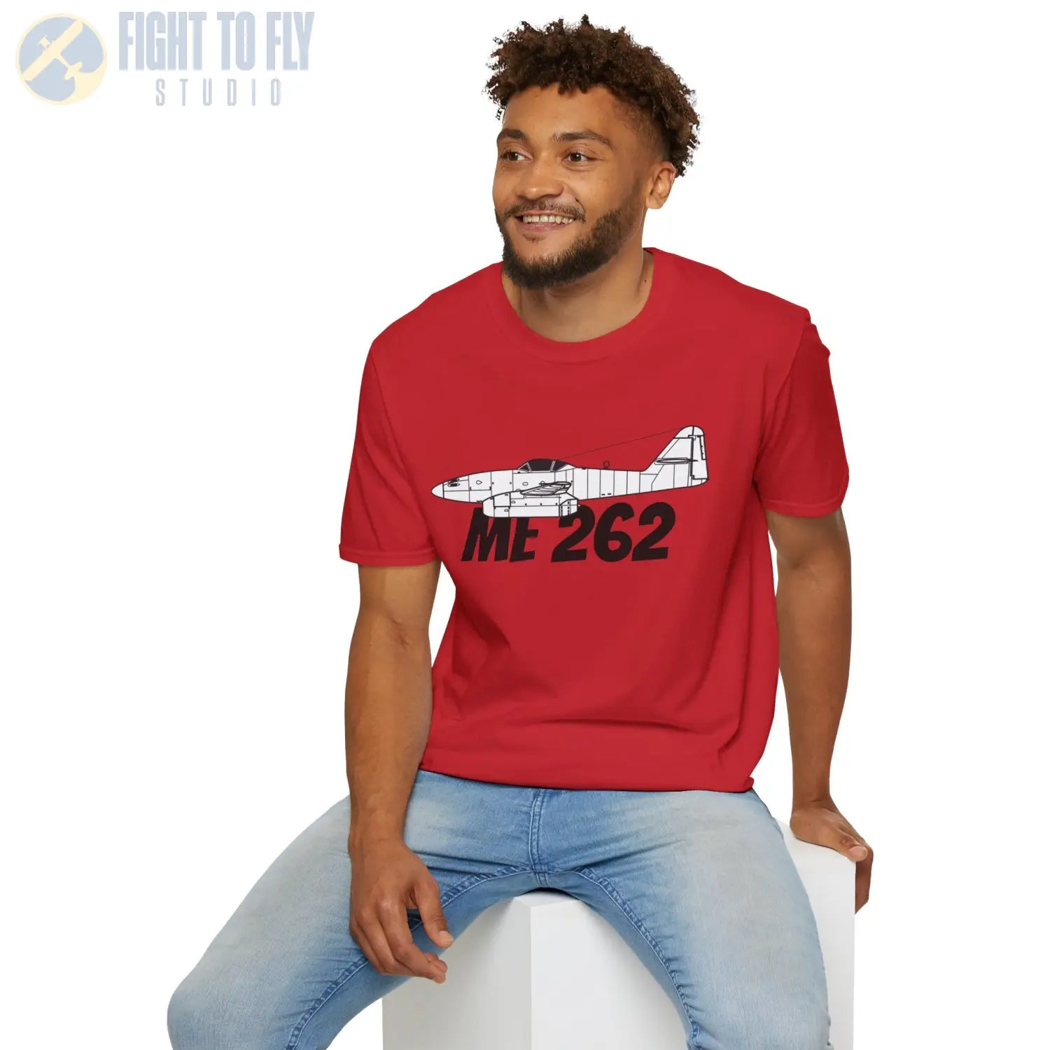 Me 262 Side Profile T-Shirt - Pilot gifts - WWII warbird t-shirt