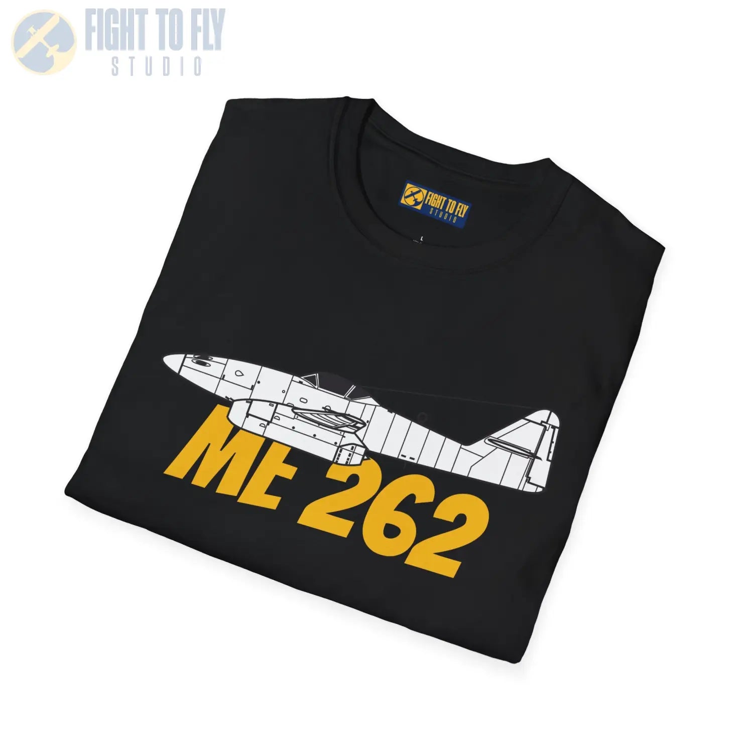 Me 262 Side Profile T-Shirt - Pilot gifts - WWII warbird t-shirt