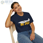 Me 262 Side Profile T-Shirt - Pilot gifts - WWII warbird t-shirt
