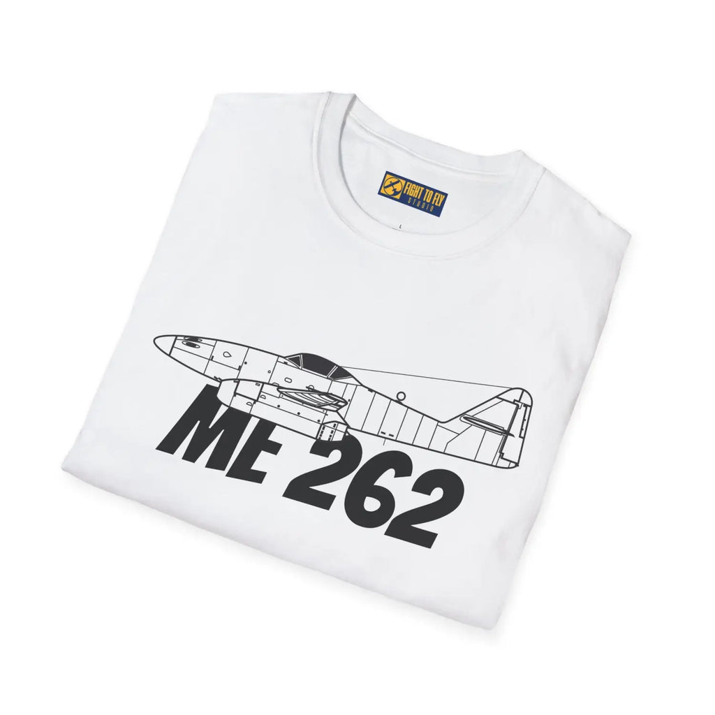 Me 262 Side Profile T-Shirt - Pilot gifts - WWII warbird t-shirt