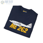 Me 262 Side Profile T-Shirt - Pilot gifts - WWII warbird t-shirt