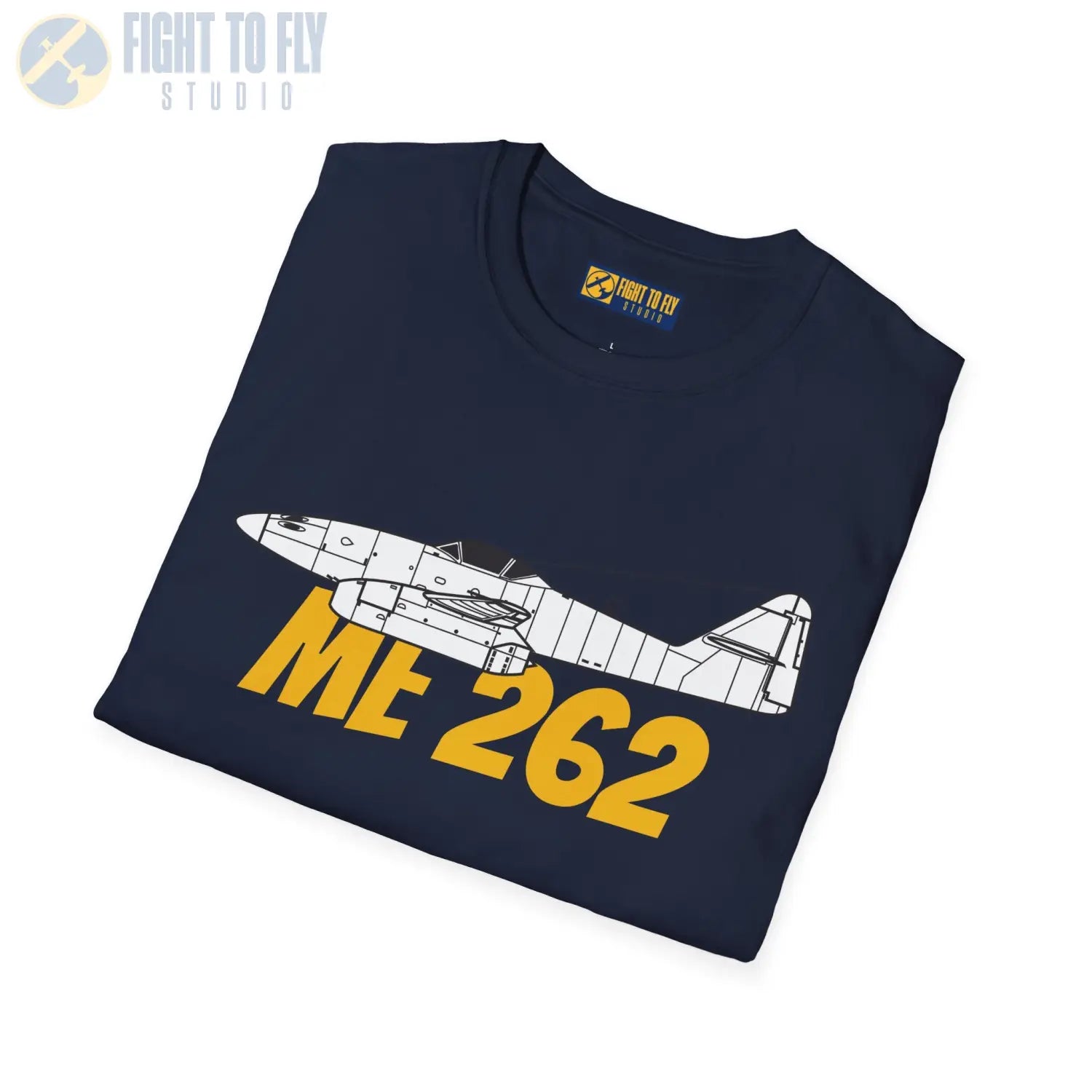 Me 262 Side Profile T-Shirt - Pilot gifts - WWII warbird t-shirt