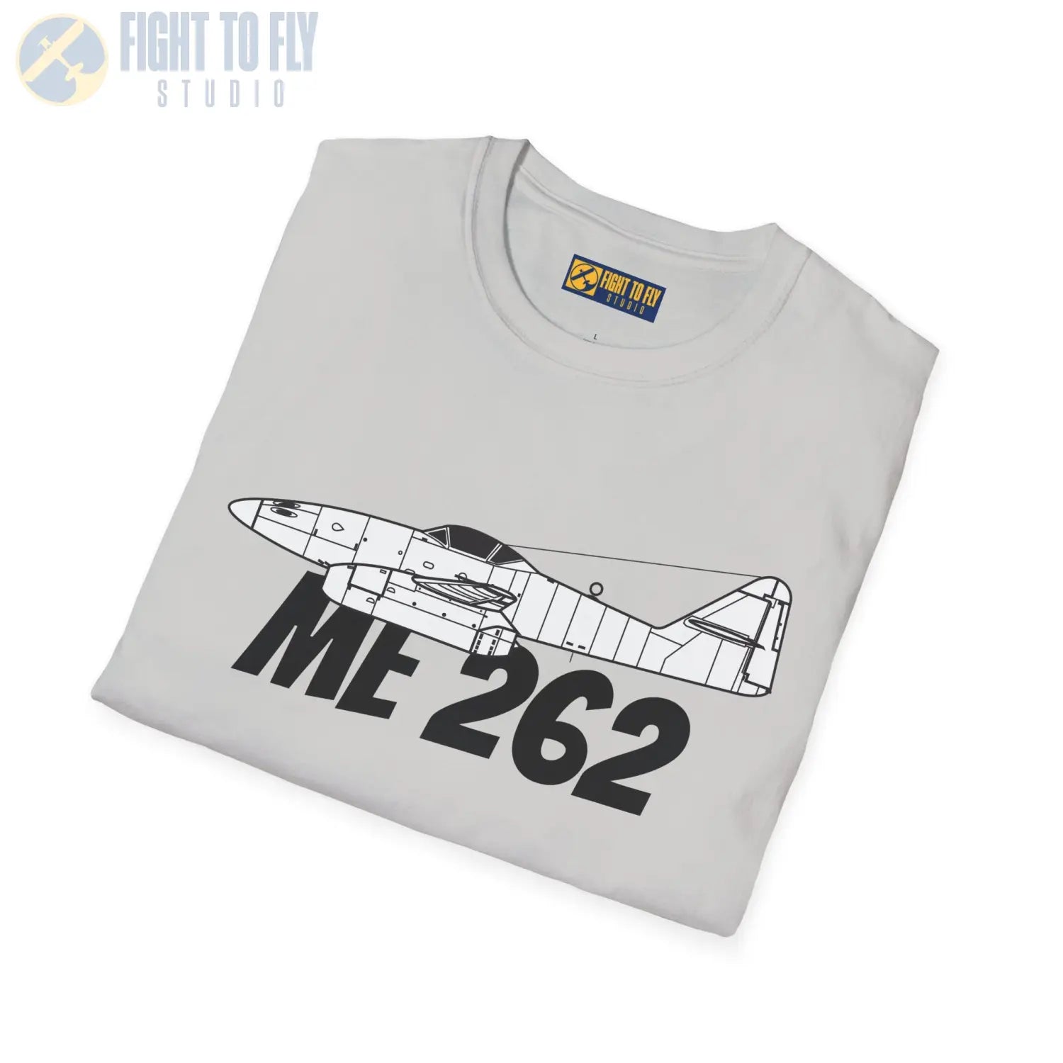 Me 262 Side Profile T-Shirt - Pilot gifts - WWII warbird t-shirt