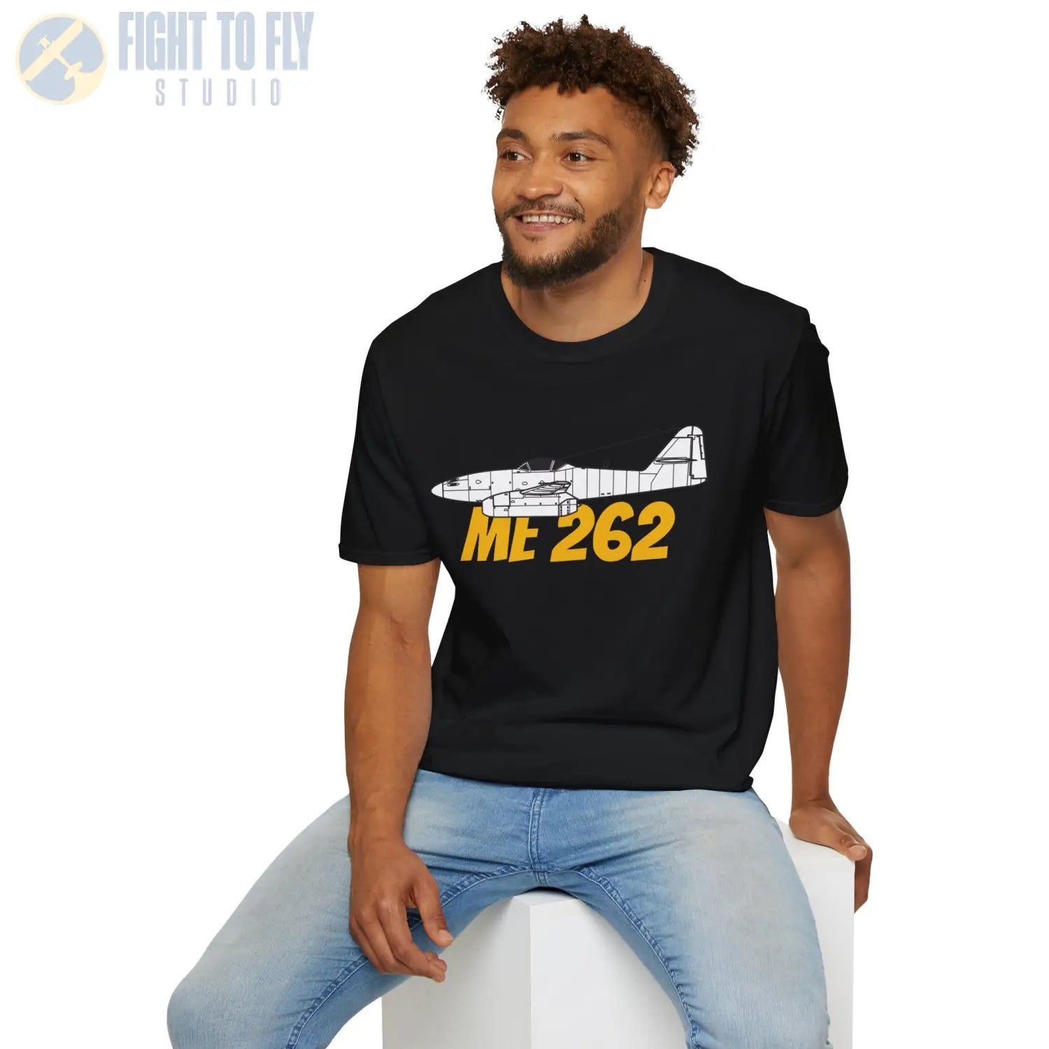 Me 262 Side Profile T-Shirt - Pilot gifts - WWII warbird t-shirt