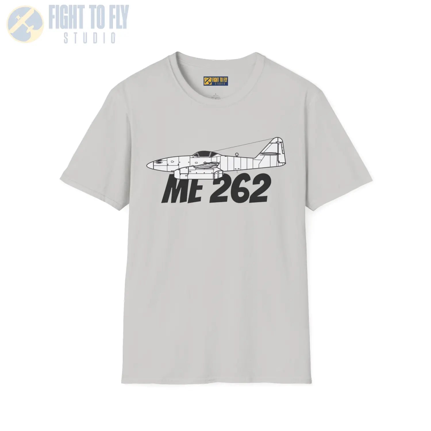 Me 262 Side Profile T-Shirt - Pilot gifts - WWII warbird t-shirt