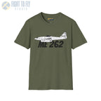 Me 262 Side Profile T-Shirt - Pilot gifts - WWII warbird t-shirt