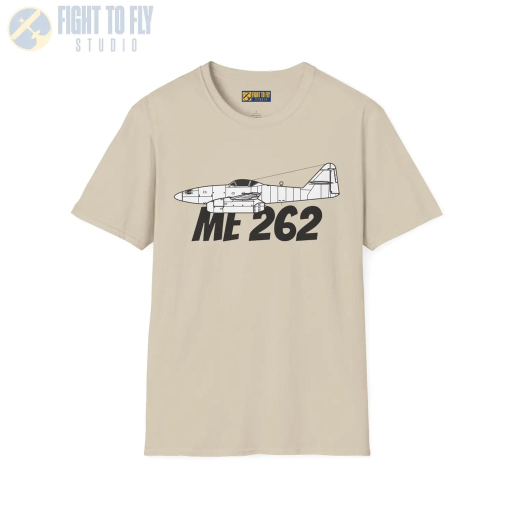 Me 262 Side Profile T-Shirt - Pilot gifts - WWII warbird t-shirt