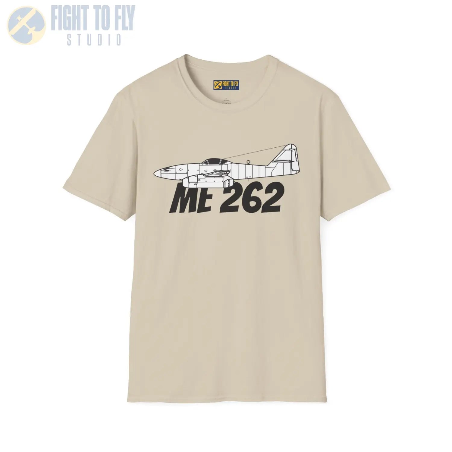 Me 262 Side Profile T-Shirt - Pilot gifts - WWII warbird t-shirt