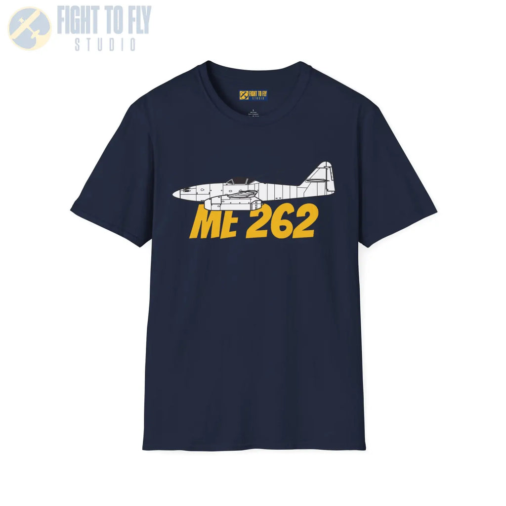 Me 262 Side Profile T-Shirt - Pilot gifts - WWII warbird t-shirt