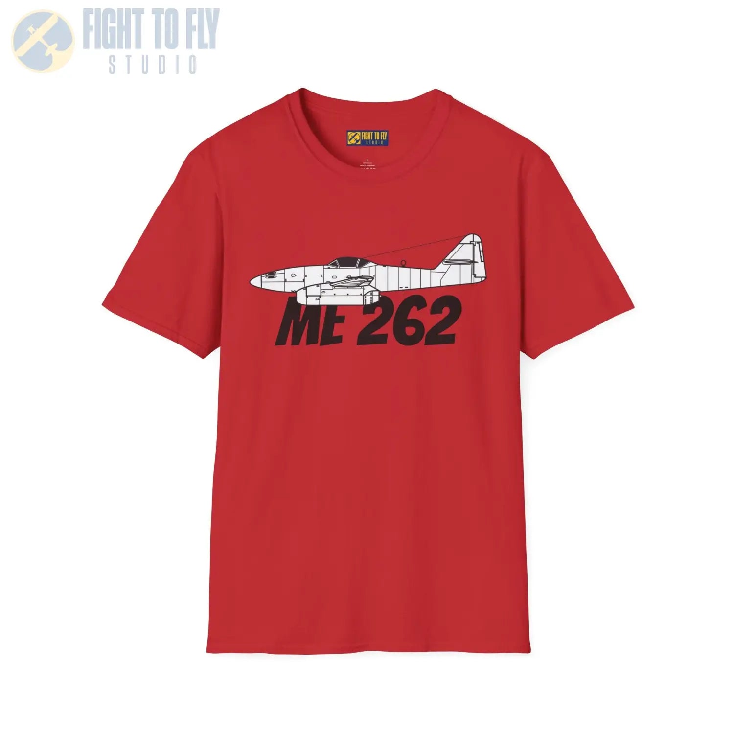 Me 262 Side Profile T-Shirt - Pilot gifts - WWII warbird t-shirt