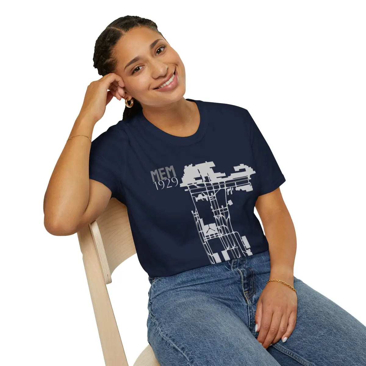 MEM Memphis International - 1929 - Tee - T-Shirt - Gifts for pilots - Aviation apparel