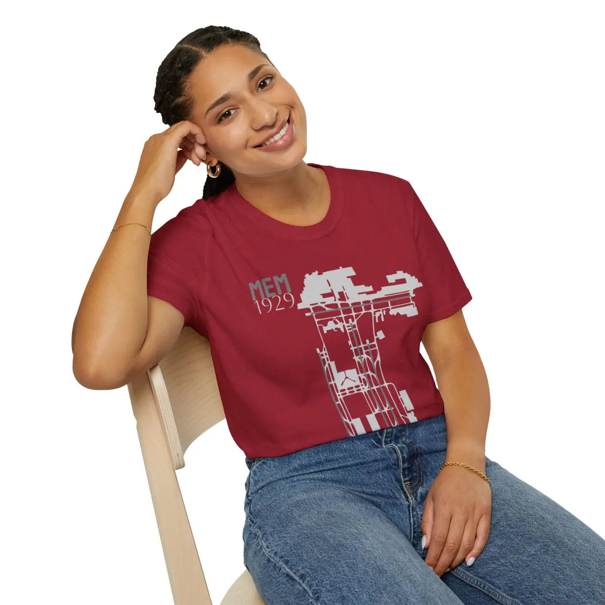 MEM Memphis International - 1929 - Tee - T-Shirt - Gifts for pilots - Aviation apparel