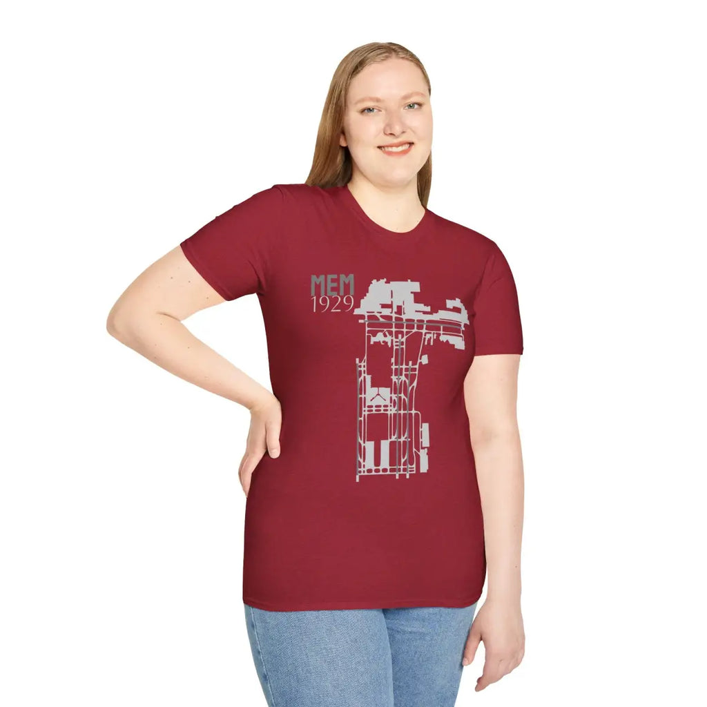 MEM Memphis International - 1929 - Tee - T-Shirt - Gifts for pilots - Aviation apparel