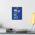 MEM - Memphis International Acrylic Print - Home Decor - Pilot gifts - WWII warbird t-shirt