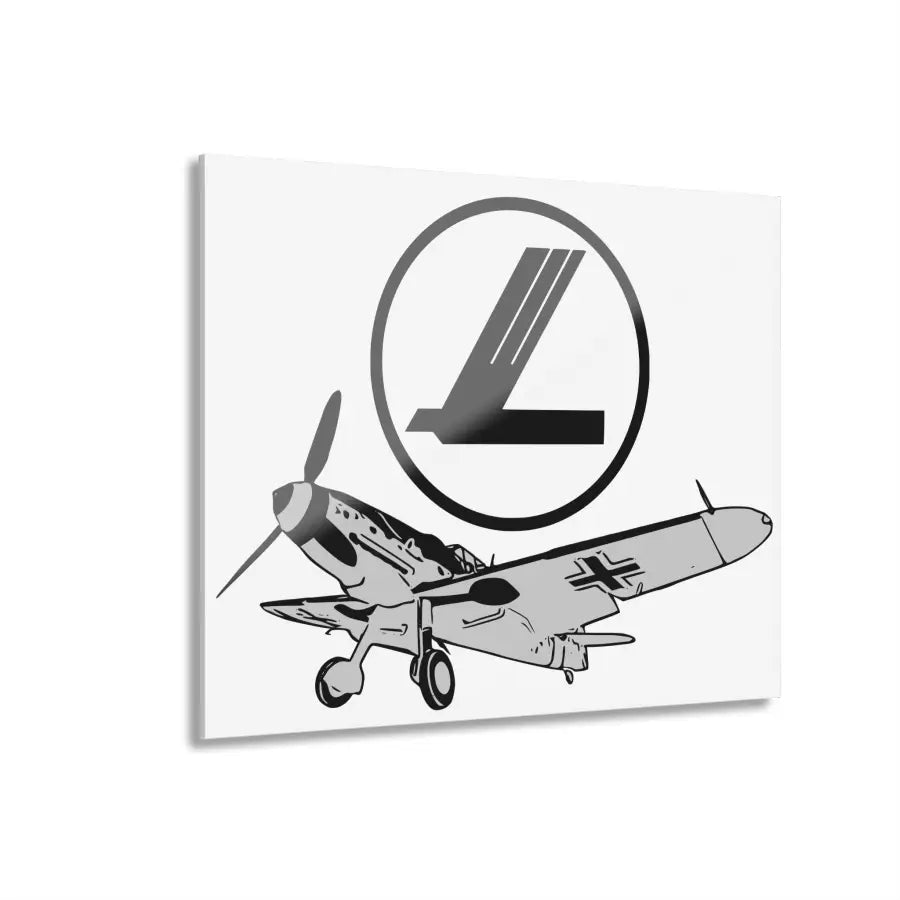 Messerschmitt Bf 109 - Home Decor - Gifts for pilots - Aviation apparel