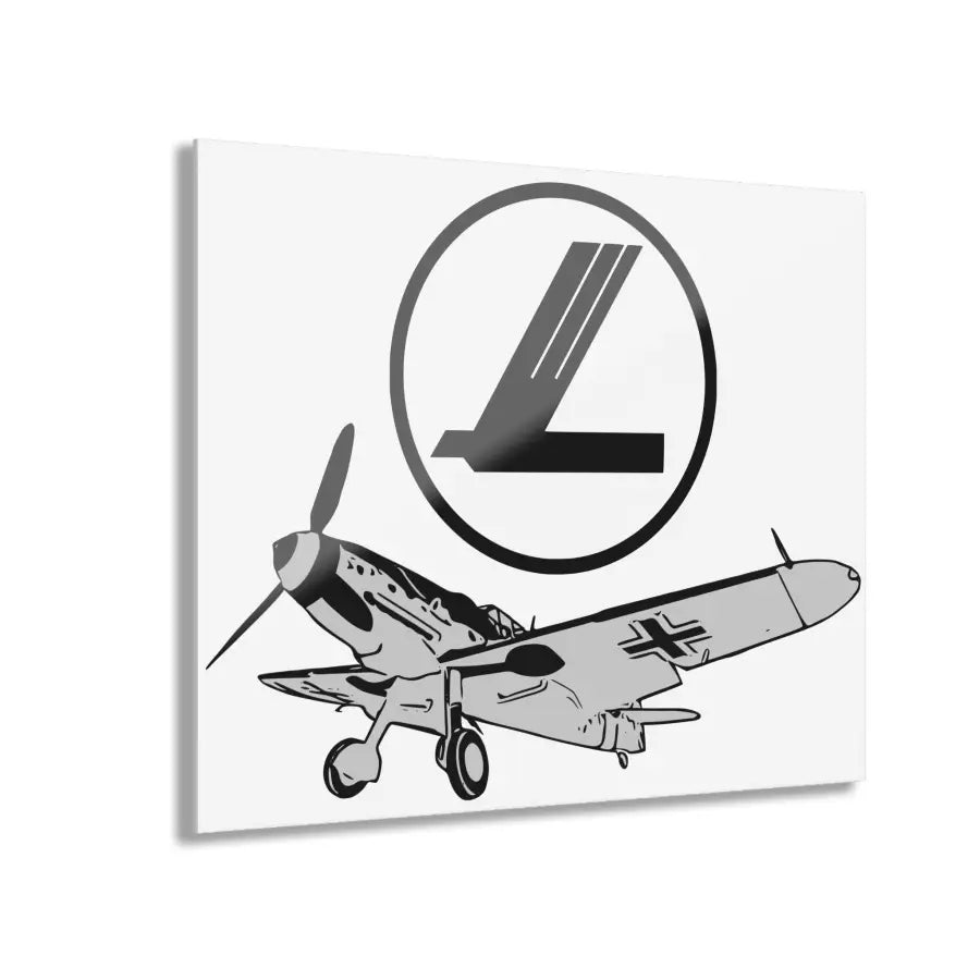 Messerschmitt Bf 109 - Home Decor - Gifts for pilots - Aviation apparel