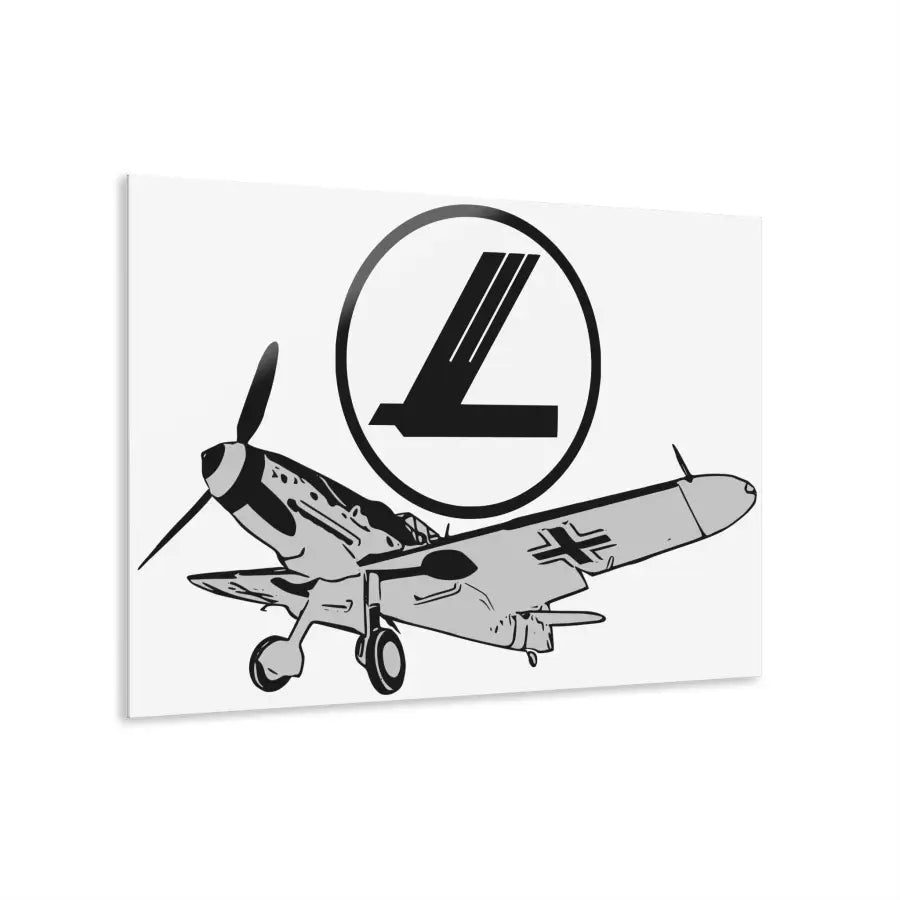 Messerschmitt Bf 109 - Home Decor - Gifts for pilots - Aviation apparel