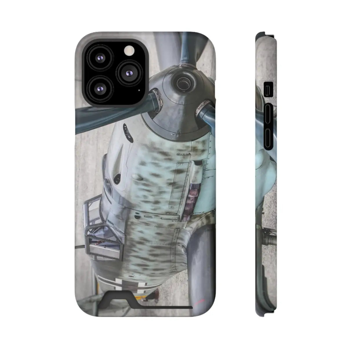 Messerschmitt Bf 109 Aviation-Inspired Phone Case with Card Holder - Perfect for Pilots and Aviation Enthusiasts