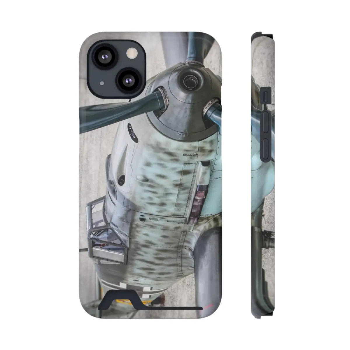 Messerschmitt Bf 109 Aviation-Inspired Phone Case with Card Holder - Perfect for Pilots and Aviation Enthusiasts