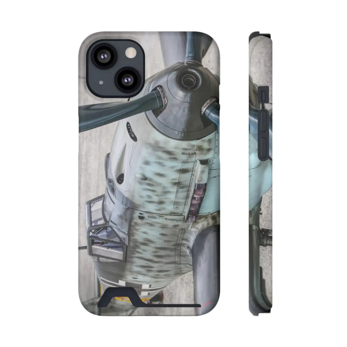 Messerschmitt Bf 109 Aviation-Inspired Phone Case with Card Holder - Perfect for Pilots and Aviation Enthusiasts