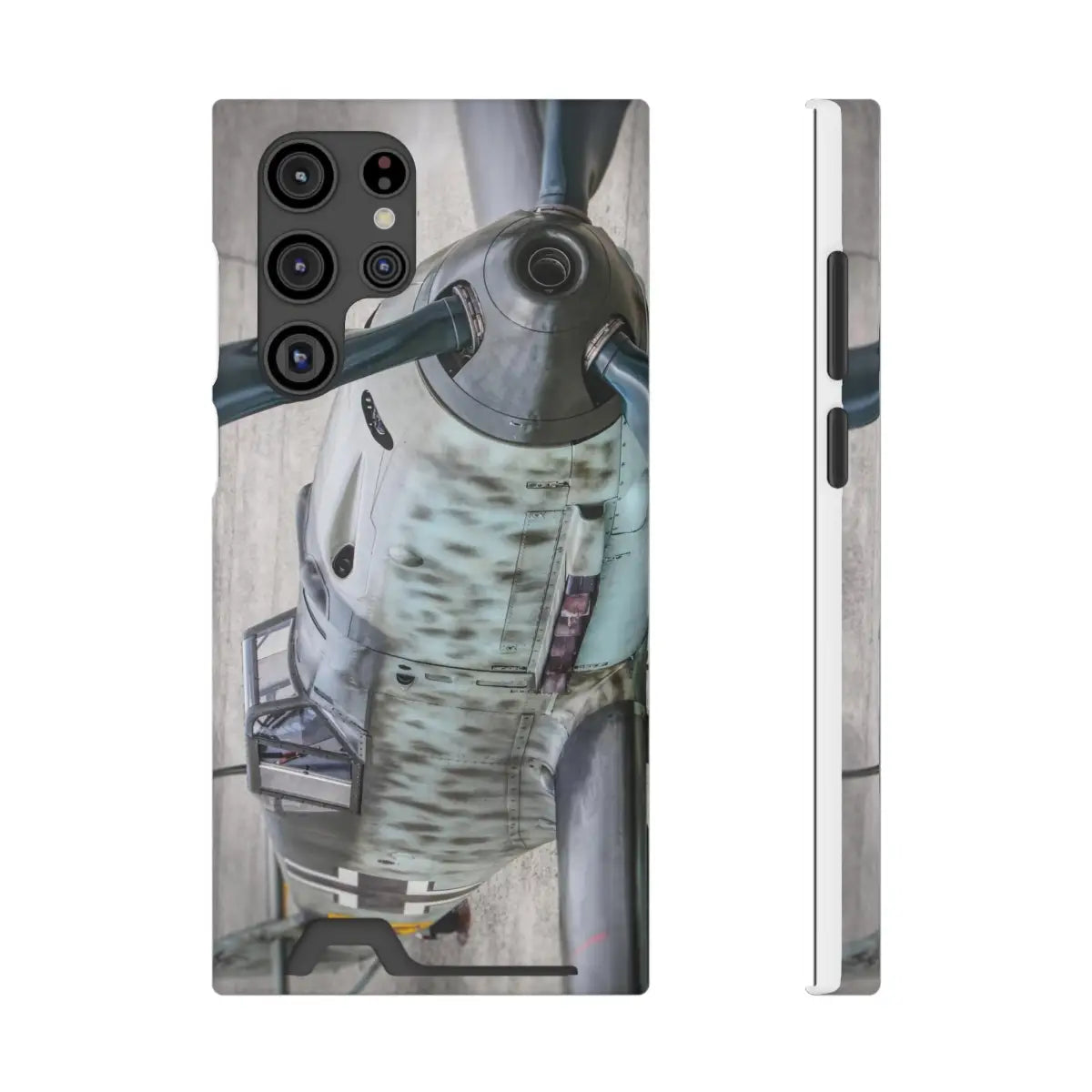 Messerschmitt Bf 109 Aviation-Inspired Phone Case with Card Holder - Perfect for Pilots and Aviation Enthusiasts