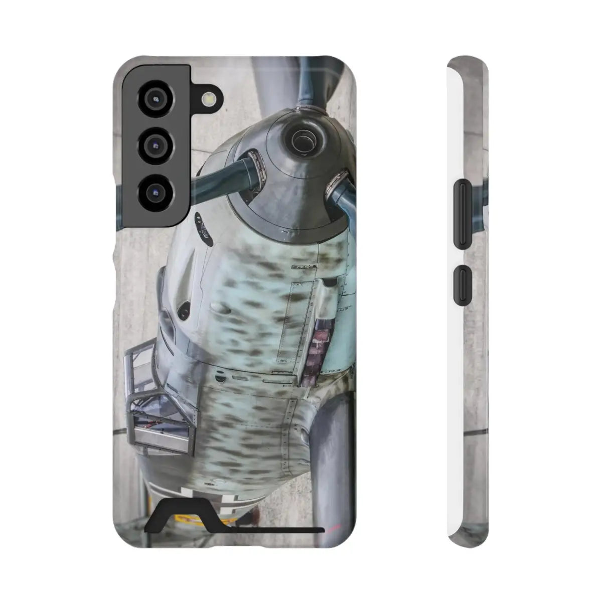 Messerschmitt Bf 109 Aviation-Inspired Phone Case with Card Holder - Perfect for Pilots and Aviation Enthusiasts