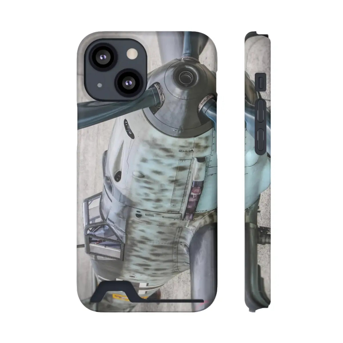 Messerschmitt Bf 109 Aviation-Inspired Phone Case with Card Holder - Perfect for Pilots and Aviation Enthusiasts