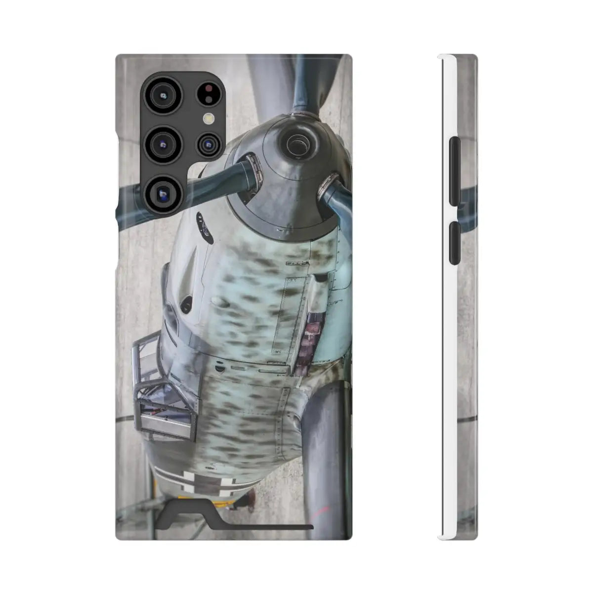 Messerschmitt Bf 109 Aviation-Inspired Phone Case with Card Holder - Perfect for Pilots and Aviation Enthusiasts