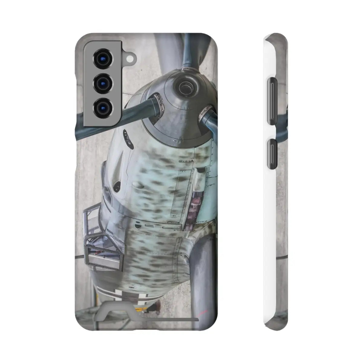 Messerschmitt Bf 109 Aviation-Inspired Phone Case with Card Holder - Perfect for Pilots and Aviation Enthusiasts