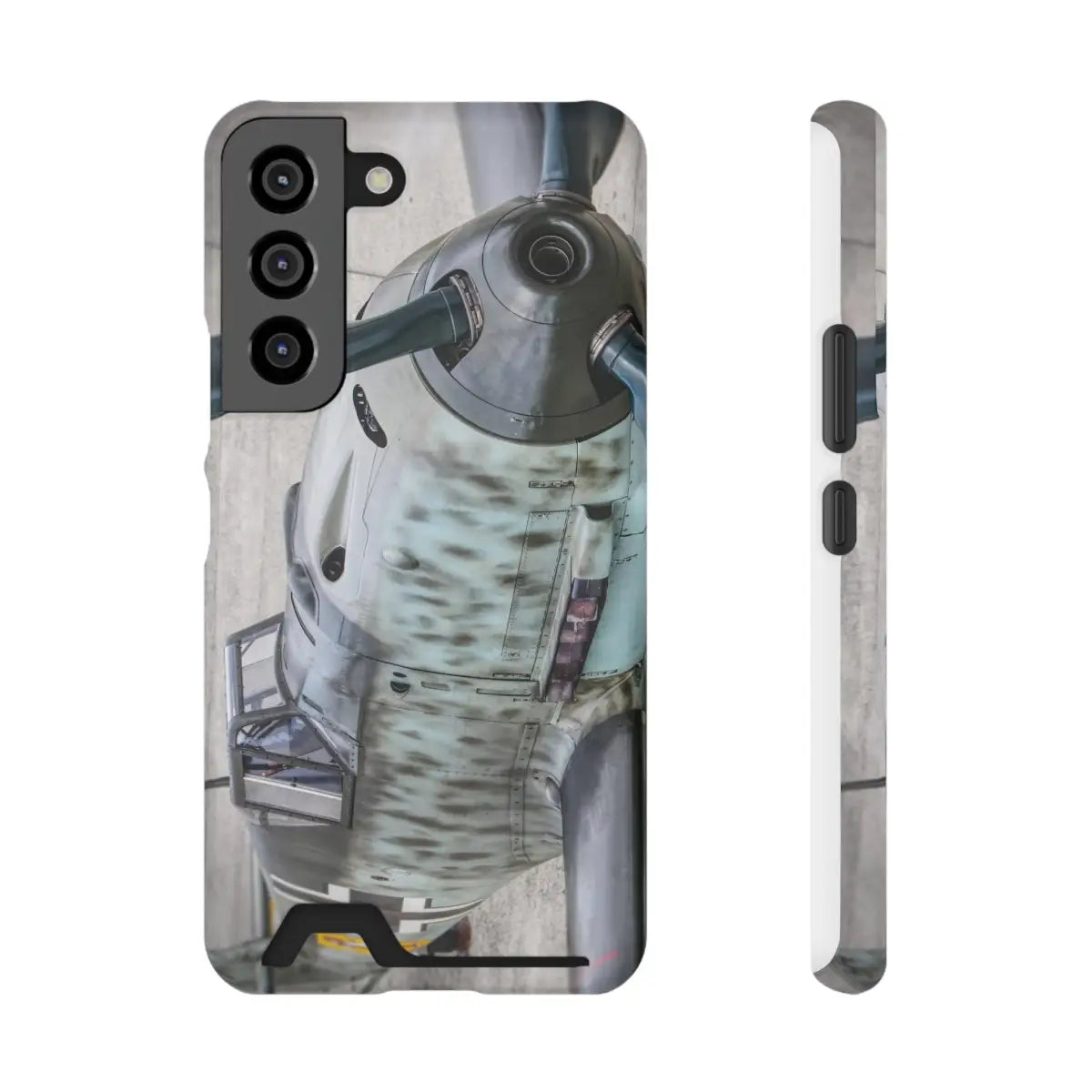 Messerschmitt Bf 109 Aviation-Inspired Phone Case with Card Holder - Perfect for Pilots and Aviation Enthusiasts