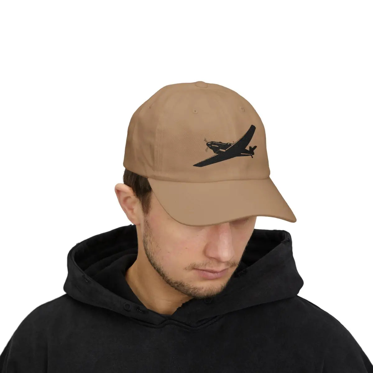Messerschmitt Bf 109 - Black - Hats - Pilot gifts - WWII warbird t-shirt