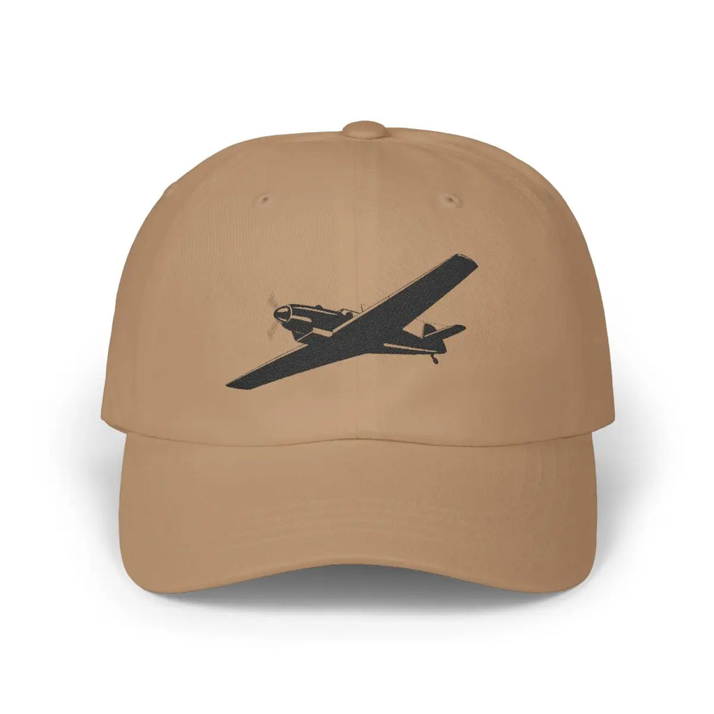 Messerschmitt Bf 109 - Black - Hats - Pilot gifts - WWII warbird t-shirt