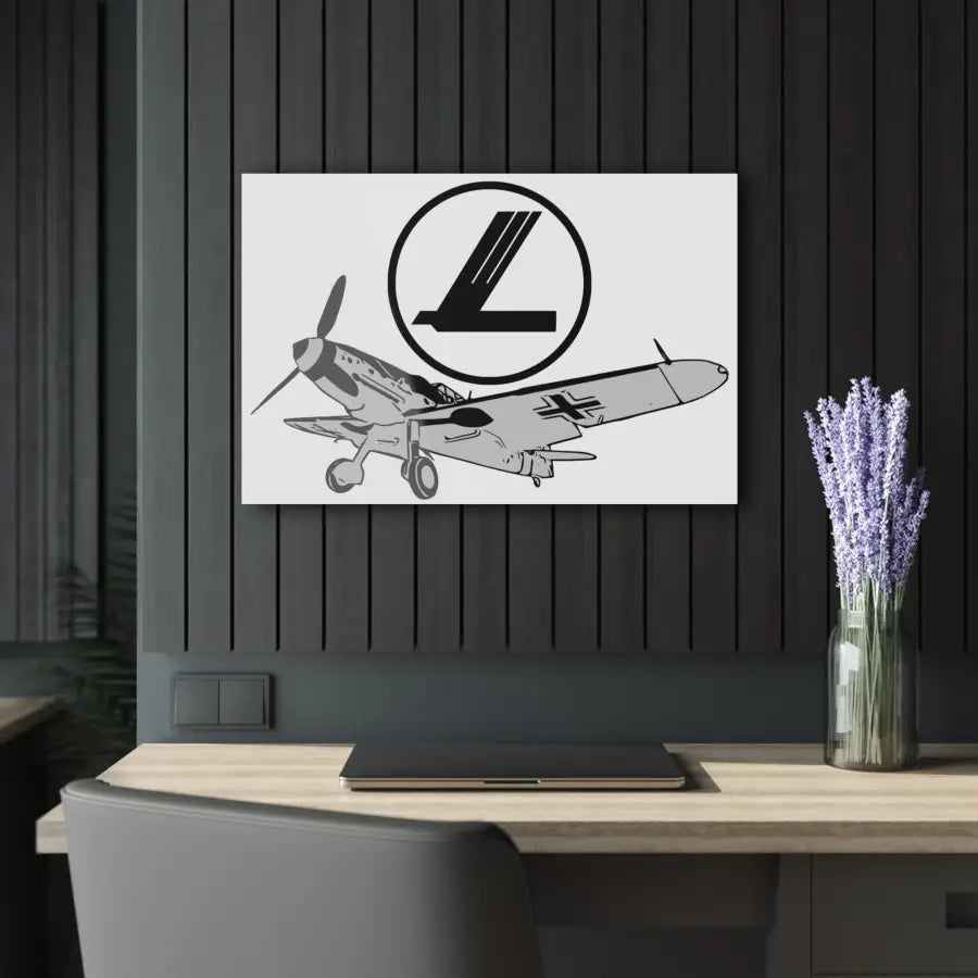 Messerschmitt Bf 109 - Home Decor - Gifts for pilots - Aviation apparel