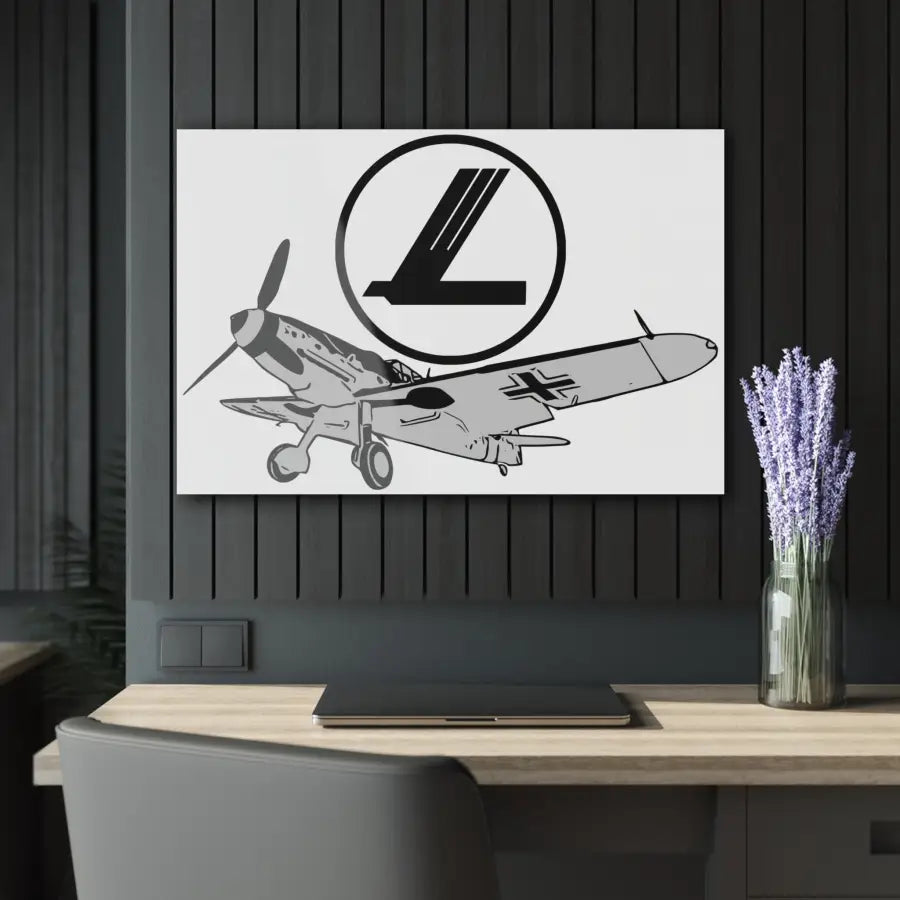 Messerschmitt Bf 109 - Home Decor - Gifts for pilots - Aviation apparel