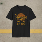 Messerschmitt Bf 109 “Retro Heritage” WWII T-Shirt - Pilot gifts - warbird t-shirt
