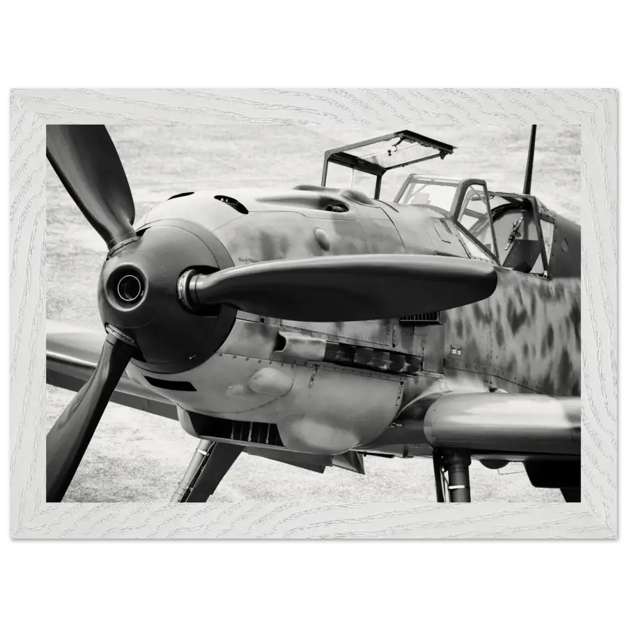 Messerschmitt Bf 109E-3 - Print Material - Gifts for pilots - Aviation apparel