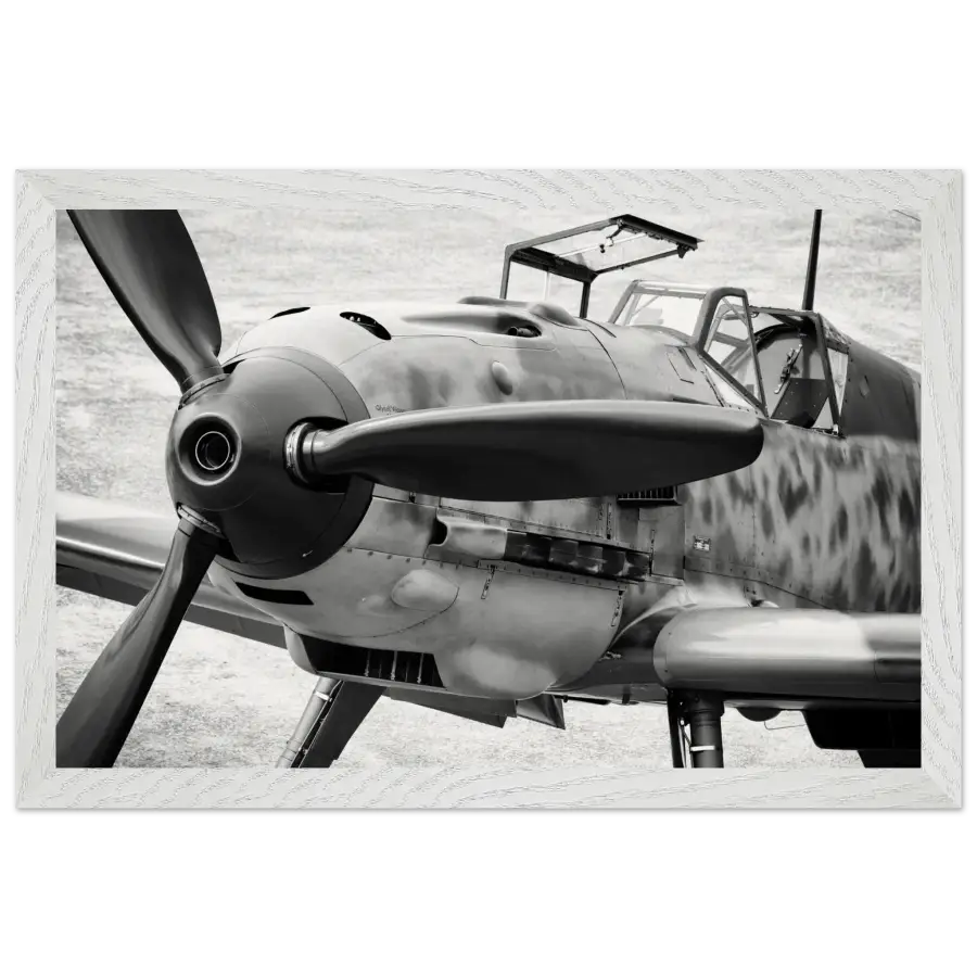 Messerschmitt Bf 109E-3 - Print Material - Gifts for pilots - Aviation apparel