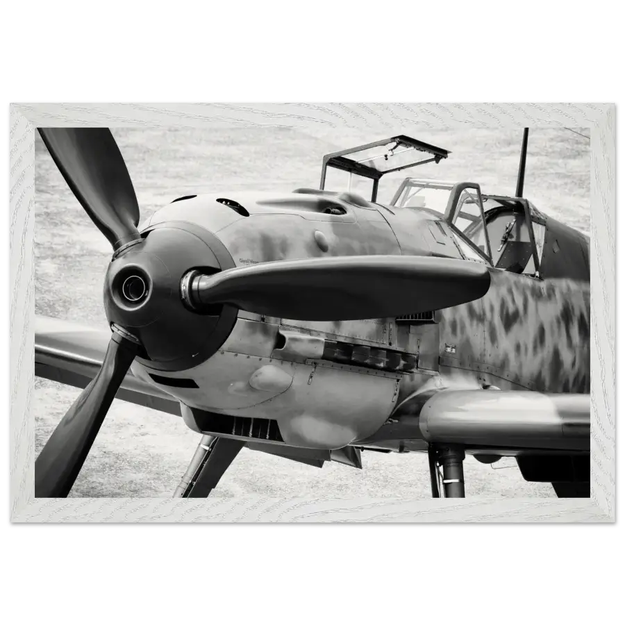 Messerschmitt Bf 109E-3 - Print Material - Gifts for pilots - Aviation apparel